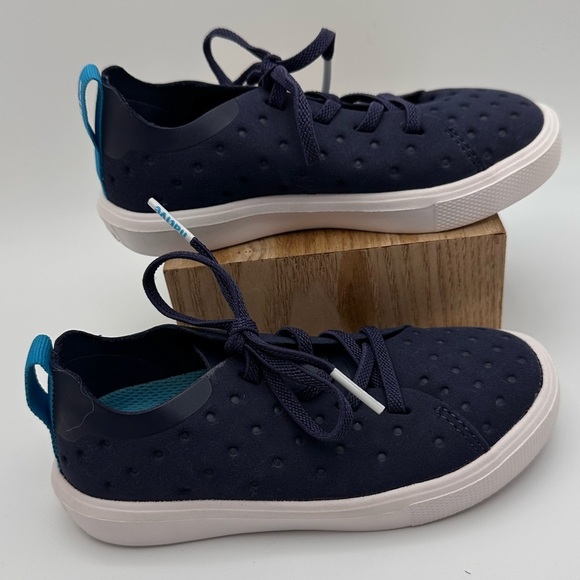 NEW Native Youth Blue Monaco Low Cut Side Rider Sneakers Size 9 - Picture 1 of 8